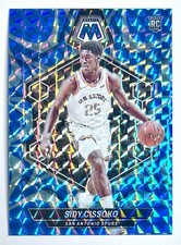 2023-24 Mosaic Sidy Cissoko Blue Reactive Prizm Refractor Rookie SP RC #233 NBA