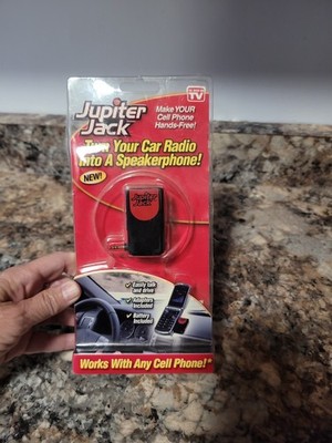 New Jupiter Jack Cell Phone HANDS FREE Car Speakerphone Converter   Adapter Kit 