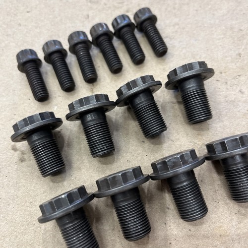 Acura RSX TSX K SERIES K20 K24 Manual Transmission Flywheel clutch Bolts OEM SI - Picture 7 of 8