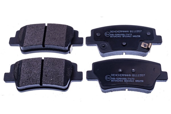 Bremsbelagsatz Scheibenbremse Denckermann B111557 FüR Hyundai Elantra 7 CN7-image
