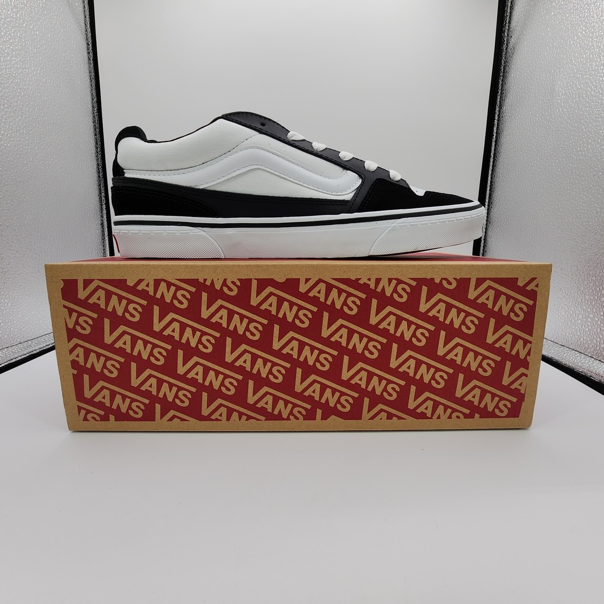 VANS CALDRONE SKATE SHOES SNEAKERS CHARCOAL GRAY RED WHITE NEW IN BOX MEN\'S 11 Amazon.com | Vans Little Kids main image 2
