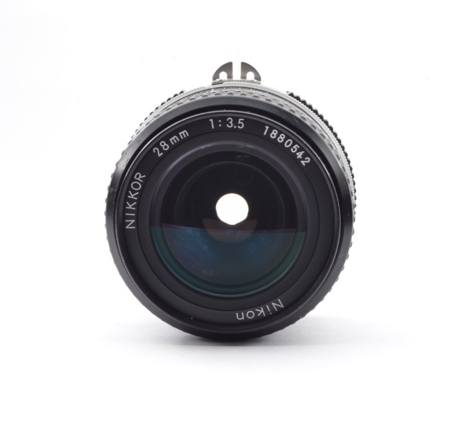 Near Mint】Nikon NIKKOR 28mm f/3.5 Ai Wide Angle Prime Lens from