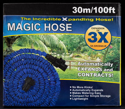Magic Expanding Garden Hose 100ft 30m 3X Expandable Lightweight No Kink | 0246