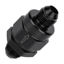 8AN Male Non Return One Way Inline Check Valve Fitting 8AN 3/4-16 UNF 
