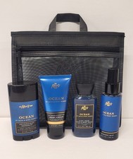 Bath  Body Works - Men's Ocean - Travel - Size 4 Piece Gift Set W/ Bag