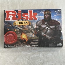 RISK EUROPE New The Enhanced Game of Medieval Conquest Sealed 2019 Hasbro