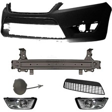 Set Kit Stoßstange vorne für Ford Mondeo IV Bj. 07-10 +Träger+Zubehör+Nebel