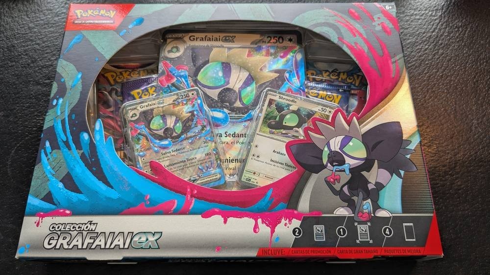 Pokémon Colección Grafaiai ex Caja Sellada Español Nuevo