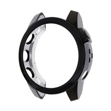 Half-pack Hollow Protective Case TPU Electroplating Color for Garmin Fenix7
