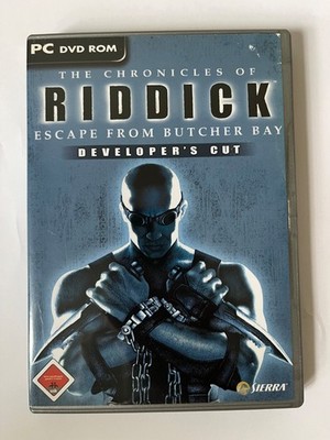 PC Game ''Riddick -  Escape from Butcher Bay'' (2004) Developer's Cut