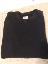 Men's XL Cotton Sweater Black