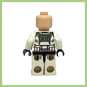 Lego 7913 Star Wars Clone Trooper Horn Company Phase 1 Minifigure No Helmet