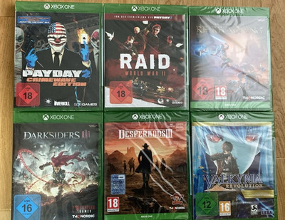 XBox One 6 Action Spiele Sammlung  NEU + OVP   7 % Rabatt beim Kauf von  2