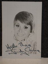 RARE 1969 Judy Carne Rowan & Martin's Laugh-In AUTOGRAPH PHOTO  "Sock it to me"