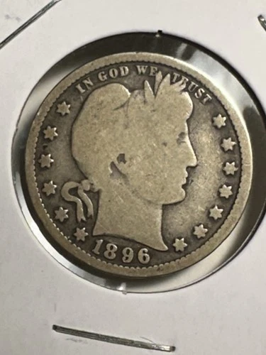 1896 Barber Quarter