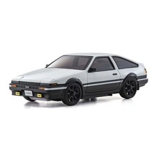 Kyosho ASC Mini-Z Body Toyota SPRINTER TRUENO AE86 White Black MA-020 MZP465WBK