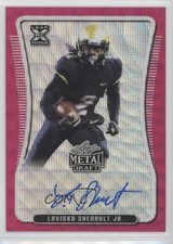 2020 Leaf Metal Draft Pink Wave 6/10 Laviska Shenault Jr #BA-LSJ Auto uk2