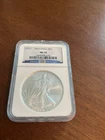 2010 Silver American Eagle $1 NGC MS70 (25 Years Label)