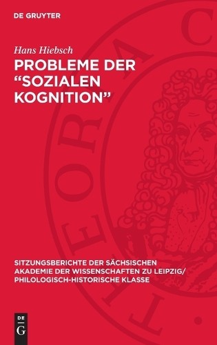 Hans Hiebsch Probleme Der 