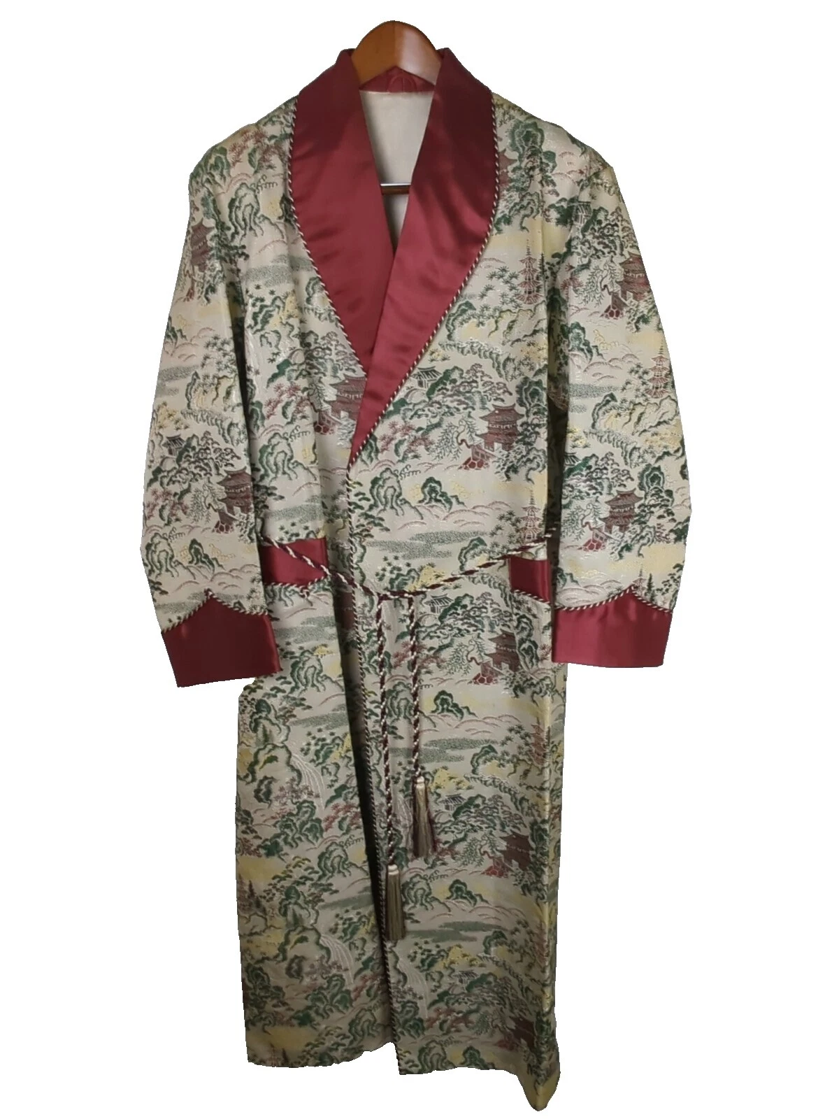 Bata Pijamas y batas Vintage 1940s regulares para De hombre