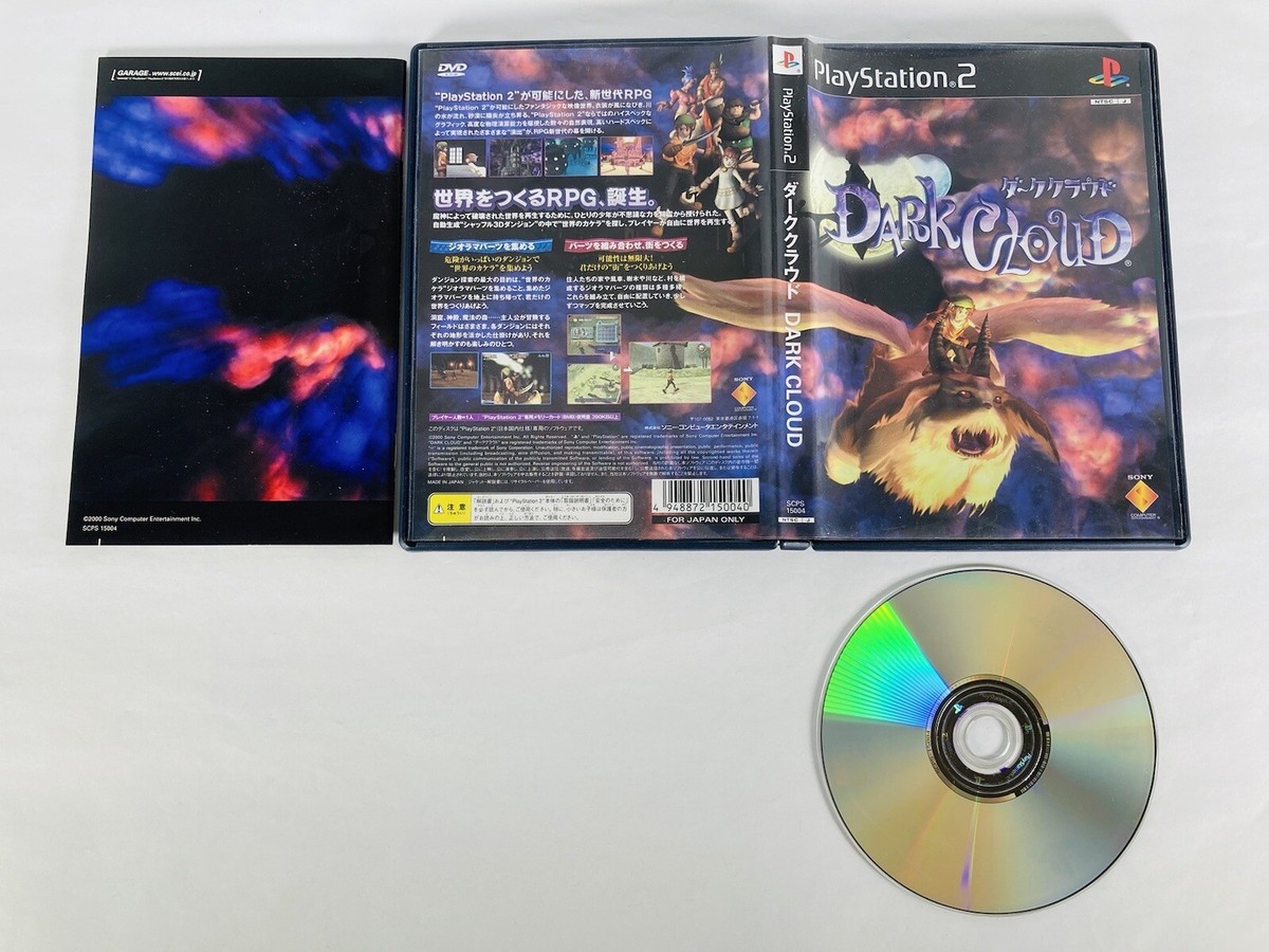 PS2 Dark Cloud 1 2 Chronicle Rogue Galaxy 3 Games Sony RPG PS2 Dark Cloud 1 2 Chronicle Rogue Galaxy 3 Games Sony RPG