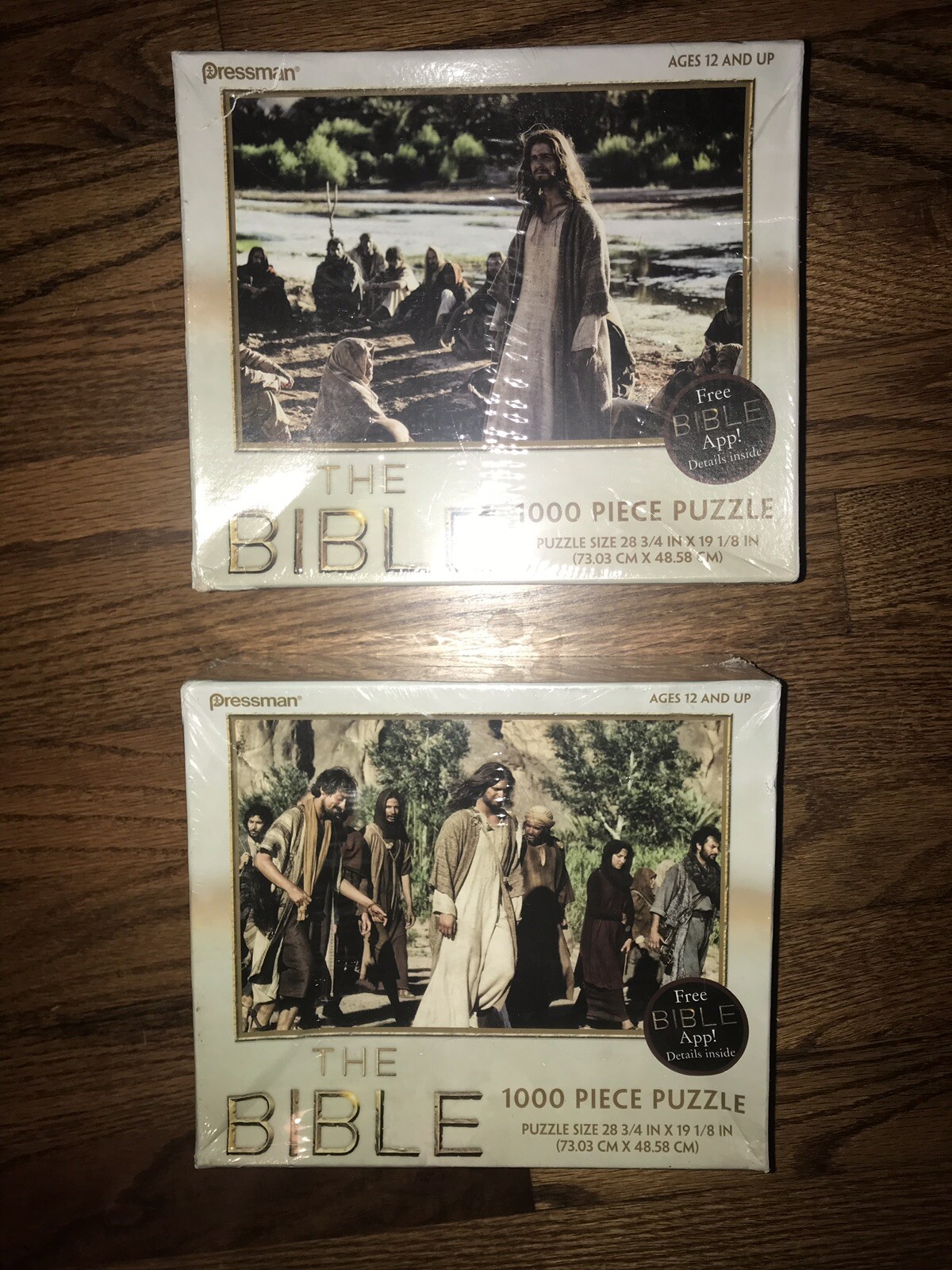 Pressman The Bible Set Of 2 Puzzles 1000 Pieces | eBay