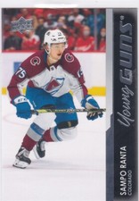 2021-22 Upper Deck Young Guns #457 Sampo Ranta Avalanche RC Free Shipping!