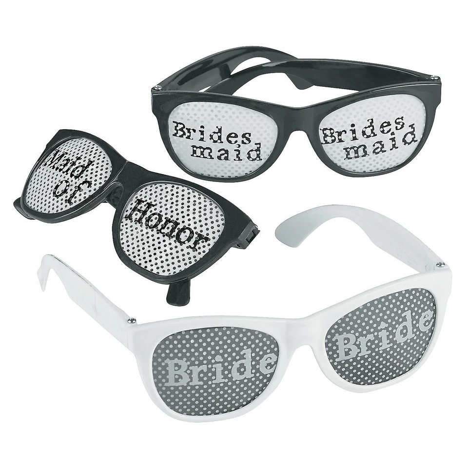 Case of 12 (6 Packs) Bridal Bridesmaids - Wedding Party Favors - DJ Photo Booth  - Image 2 of 3