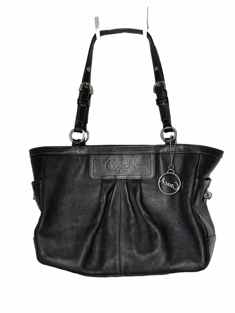 Coach Black Leather Bag