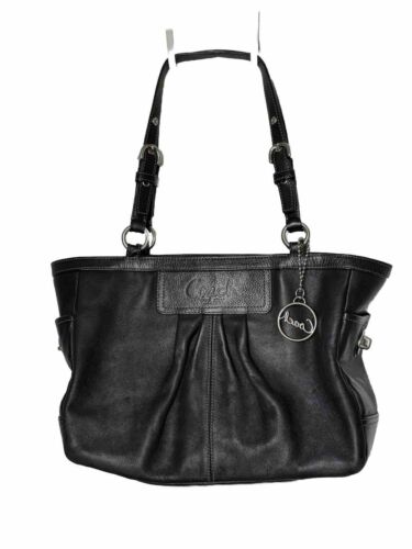 Coach Black Leather Bag - image 1