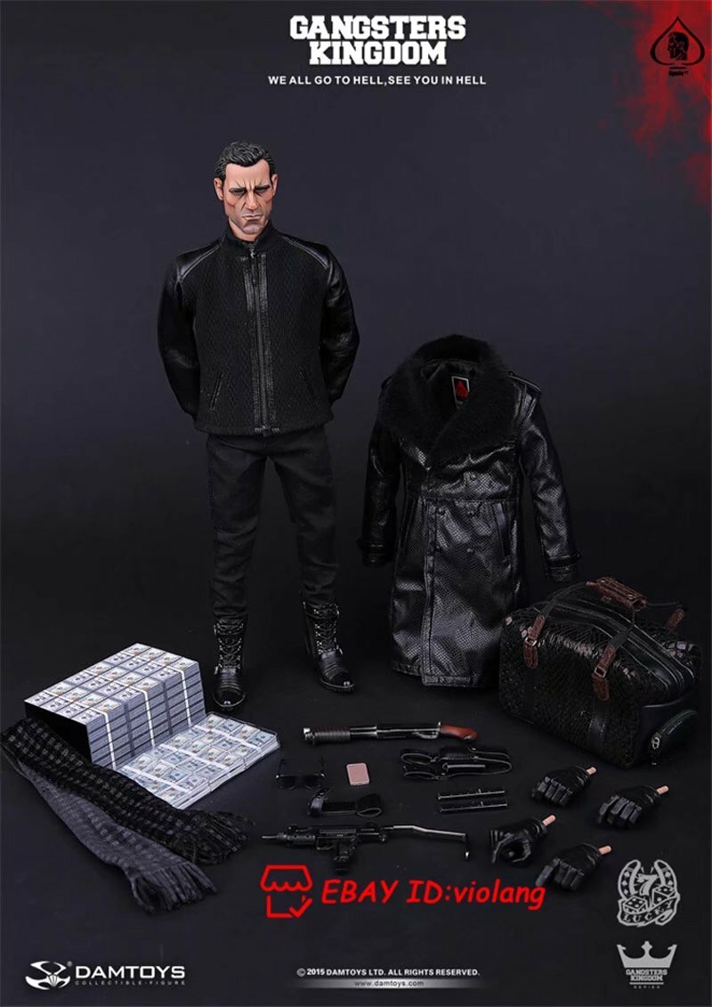 DAMTOYS Gangsters Kingdom Spade 7 GK009 1/6 Scale Action Figure In