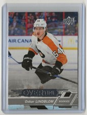 2018 2018-19 Upper Deck Overtime #52 Oskar Lindblom Rookie Philadelphia Flyers