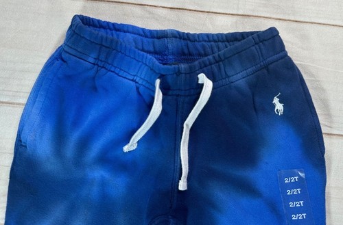 Polo Ralph Lauren Girls Jogger 2/2T Spiral Tie Dye Cotton Jersey Sweatpants - Picture 2 of 6