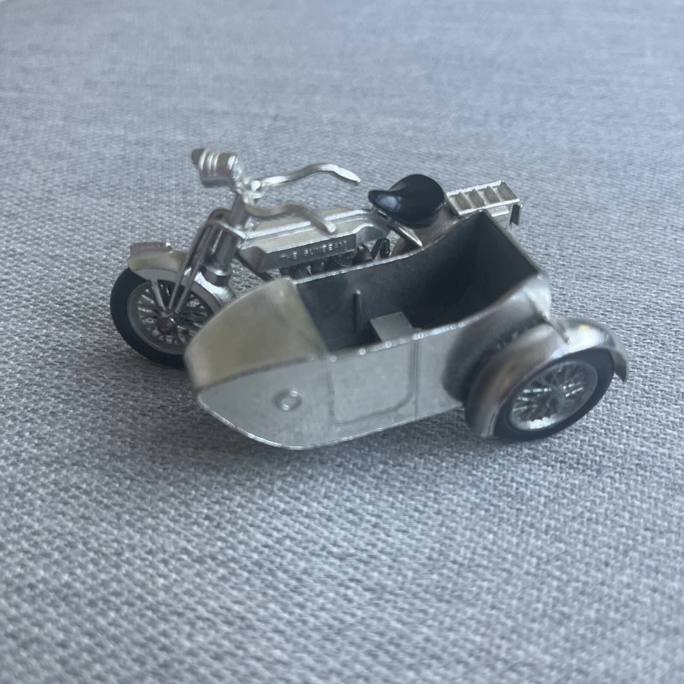 Vtg Matchbox Lesney Models of Yesteryear 1914 Sunbeam Motorcycle & Sidecar - Image 3 of 4
