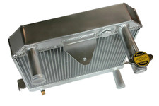 Fit 1968-1993 Morgan 4/4 1600 With Ford Kent Crossflow engine Aluminum radiator