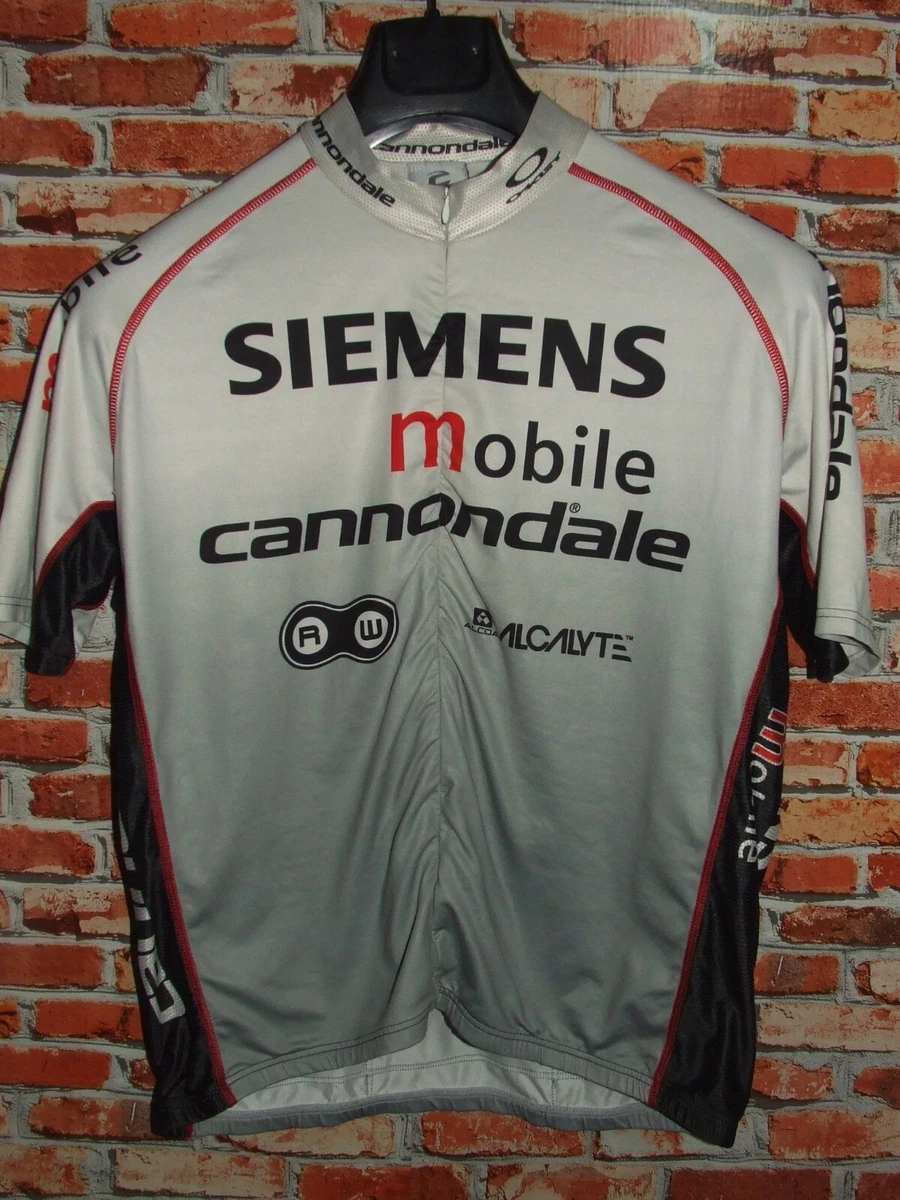 Camiseta Bici Shirt Maillot Ciclismo Sport Team Siemens Cannondale