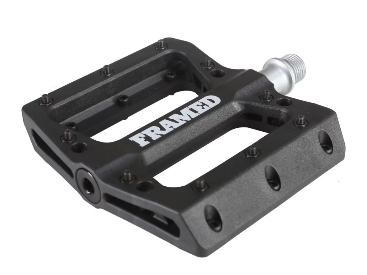 Framed Phipps Pedal Set Black Pedals Bike Mountain Bike 9/16