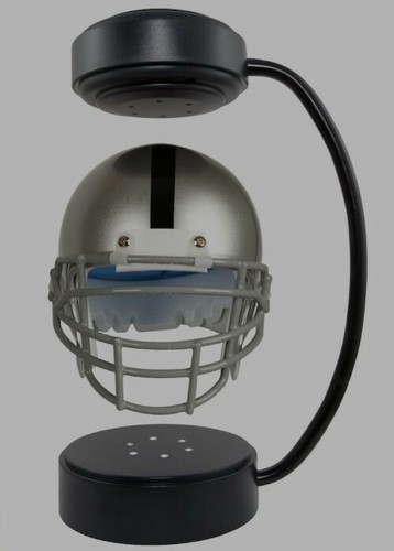 LAS VEGAS RAIDERS NFL Rotating Levitating Hover Helmet w/ LED Lighting Oakland - Picture 4 of 14