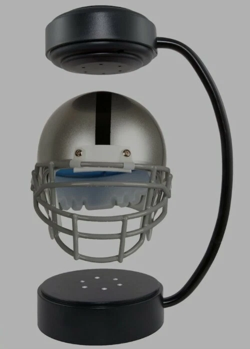 Capacete giratório LAS VEGAS RAIDERS NFL com iluminação LED Oakland  - Imagem 4 de 4