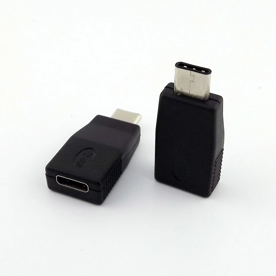 USB 3.1 Type-C Male Plug to USB C 3.1 Female Converter Data Power Sync Adapter - Image 4 of 4