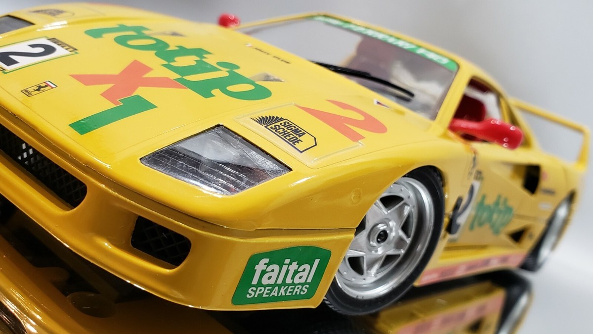 Bburago 1/18 Scale 1987 Ferrari F40 Evoluzione Totip X1 #2 Bburago 1/18 Scale 1987 Ferrari F40 Evoluzione Totip X1 #2