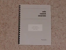 Vintage Original Audio Research M300 MKII Manual. Good Condition.