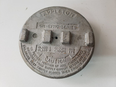 Appleton CR-EFHC Series Box Cover Cap Lid for 18.0 CU IN Box | eBay