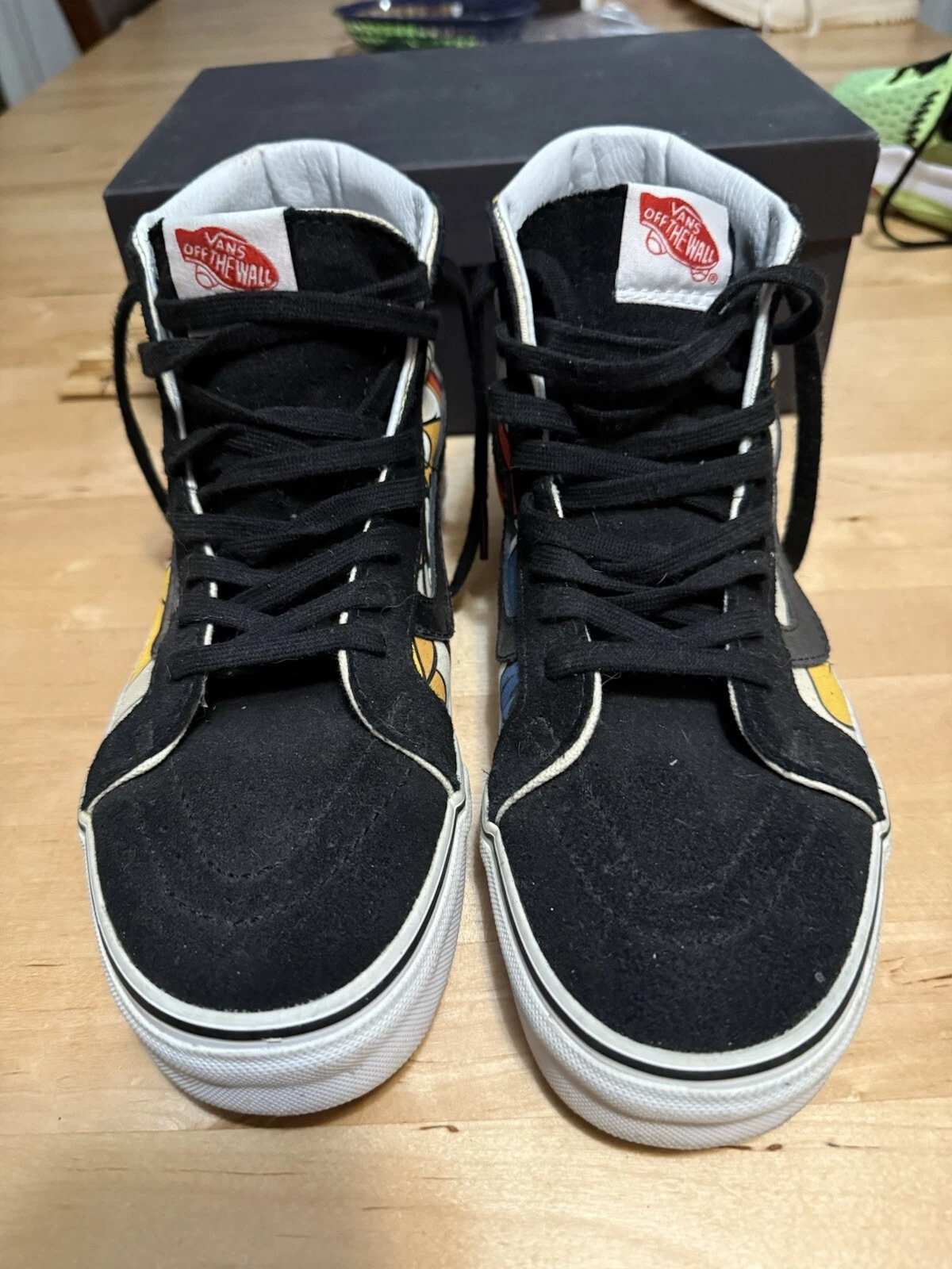 VANS EDIZIONE LIMITATA OFF THE WALL SK8 HI DISNEY & FRIENDS RARO UOMO 7