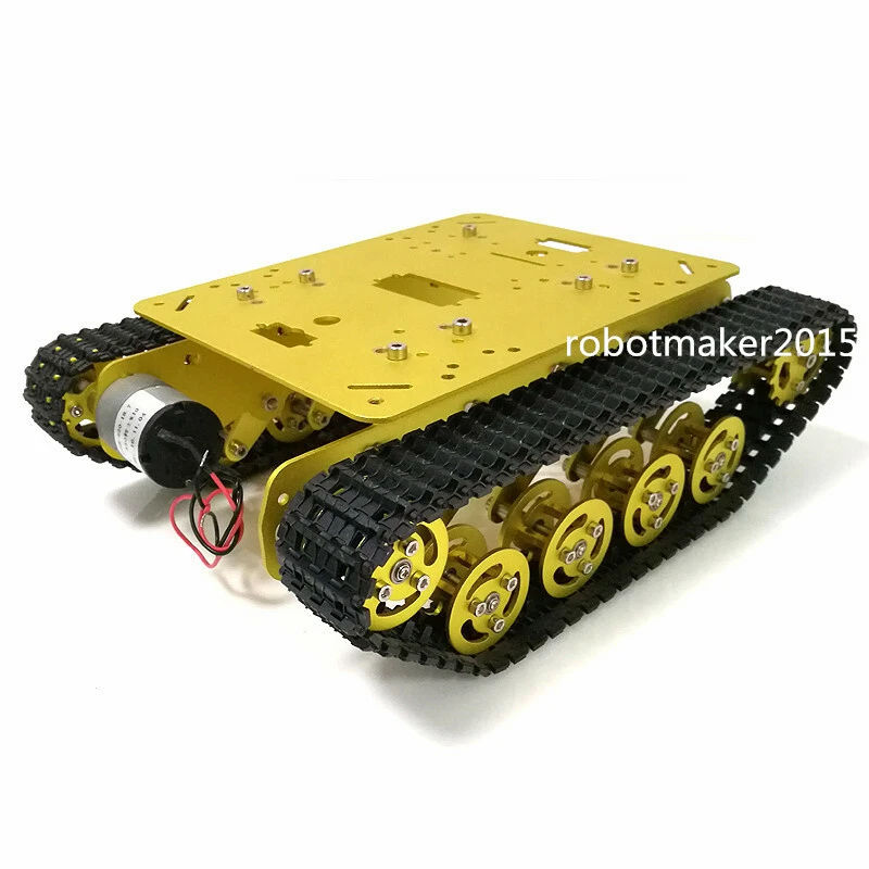 Metal Independent Suspension Tracked Robot Tank Chassis For Arduino Education - Image 2 of 4