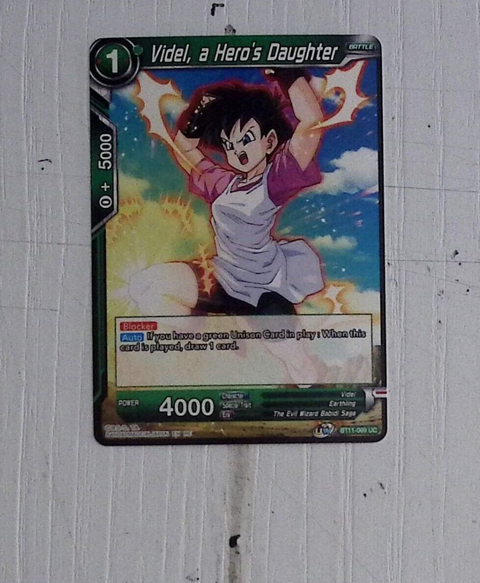 bandai dragon ball super card game card BT11 - 089