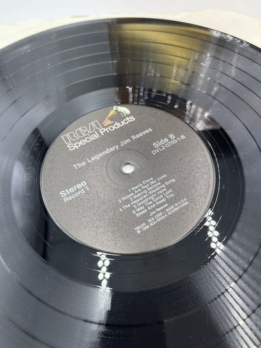 33 RPM LP (2) Record Set The Legendary Jim Reeves 1986 RCA Special DVL2-0755 EXC - Picture 3 of 5