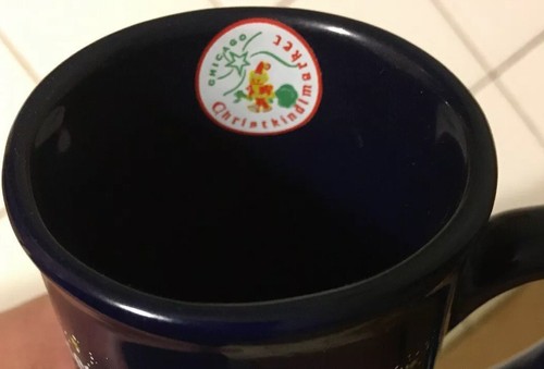 Chicago Christkindlmarket Christkindl Market 2013 Mug Navy Blue - Picture 7 of 8