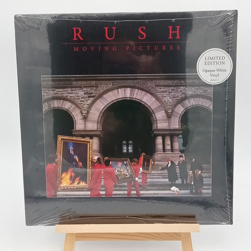 RUSH MOVING PICTURES LIMITED EDITION OPAQUE WHITE VINYL LP SEALED NEW