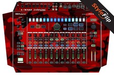 Roland MX-1 Skin Red Camo Protective Decal StyleFlip Skins